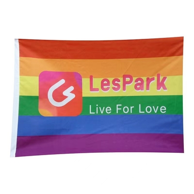 علم مثلي الجنس برايد قوس قزح LGBT لتزيين احتفال الحفلات