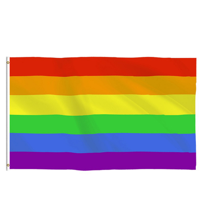 مثلي الجنس برايد 3x5 قوس قزح العلم سوبر أقمشة بوليستر للأنشطة في الهواء الطلق