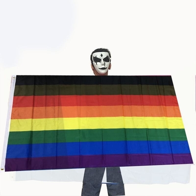 معلقة علم LGBT العلم بينانت مثليه فخر العلم حجم مخصص