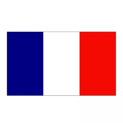 طبعت 3X5FT فرنسا الالوان الثلاثة العلم علم الدولة 100٪ بوليستر جاهز للشحن