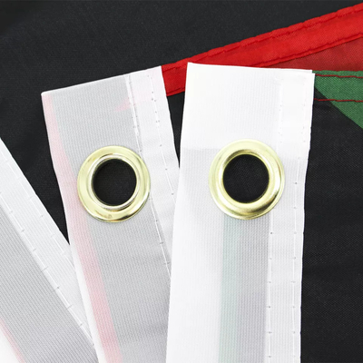 مصنع Hotsale الكويت علم دولة الطباعة الرقمية 100D البوليستر 3x5Ft العلم