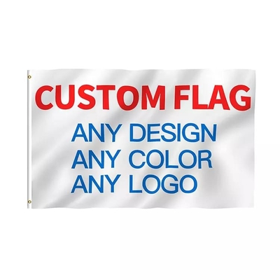 حجم مخصص St Kitts and Nevis Flag Single / Double Sided Printing CMYK Color