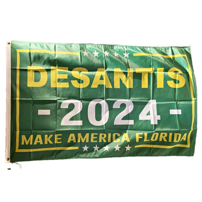 الجملة 3 * 5ft رون ديسانتيس 2024 جعل أمريكا فلوريدا الأمريكية راية العلم
