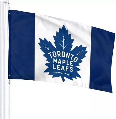 تسليم سريع مخصص علم تورنتو مابل ليفس علم فرق NHL الساخن